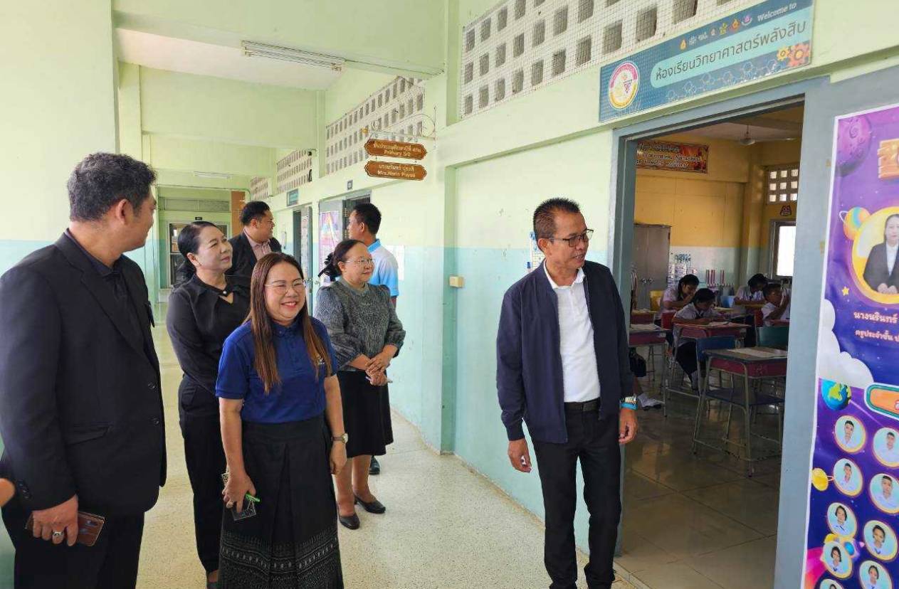 ตรวจเยี่ยมการสอบแข่งขันคณิตศาสตร์และวิทยาศาสตร์โอลิมปิกระหว่างประเทศ ระดับประถมศึกษา ประจำปี พ.ศ. ๒๕๖๙