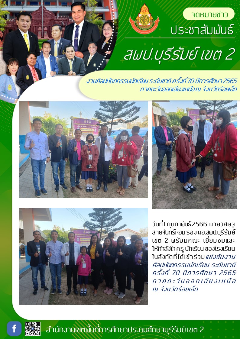 1.2.66 รองวิศิษฐ เยี่ยมคณะครู นร.แข่ง