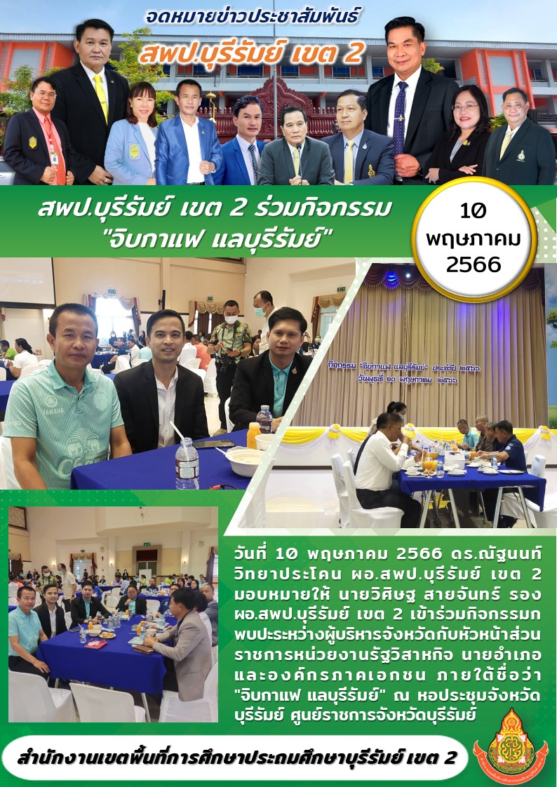 10.5.66 รองวิศฺษฐ ประชุมจิบกาแฟ