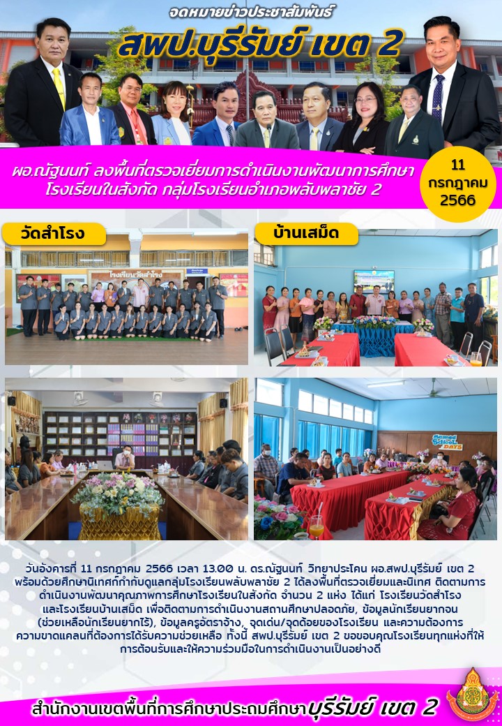 11.7.66 ออกรร.พพช.2 2โรง
