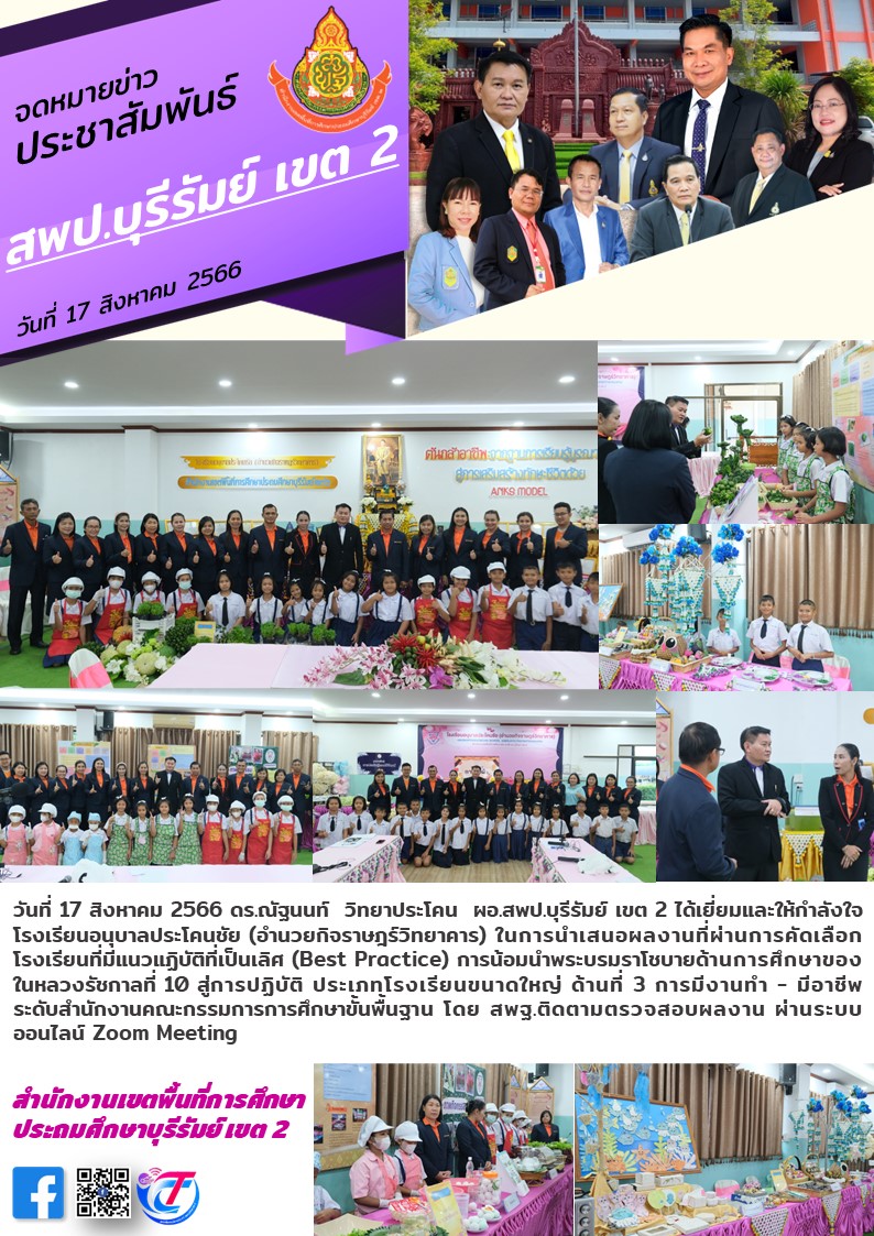 17.8.66 เยี่ยมชมนำเสนอ รร.อนุบาล ปคช